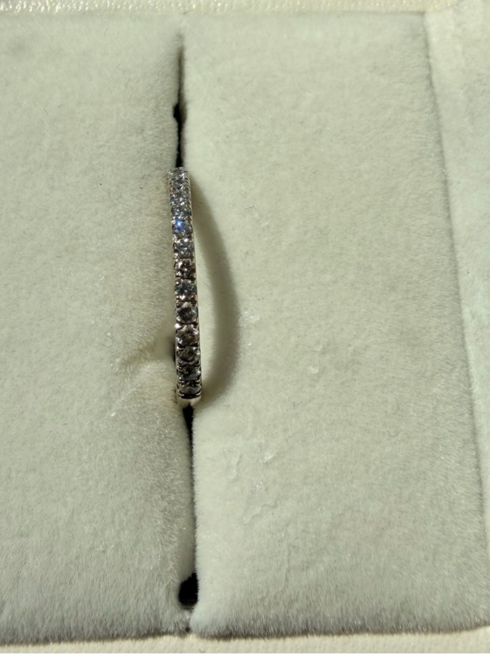 14K White Gold Diamond Eternity Band - Women's Jewelry